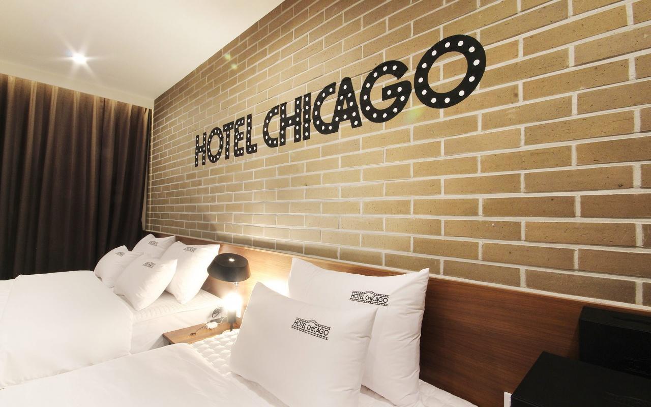 Hotel Chicago Jinju Eksteriør bilde